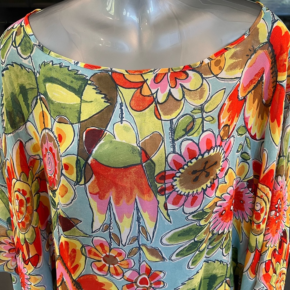 Oilily vintage poncho.